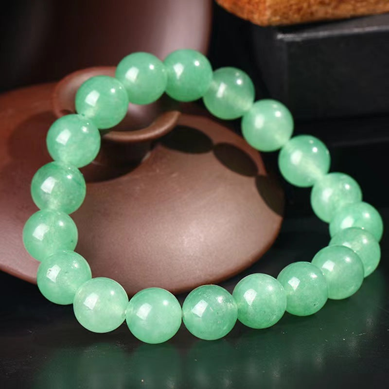 Women's & Men's Jade Green Simple Fashion Mother's Day Bracelets