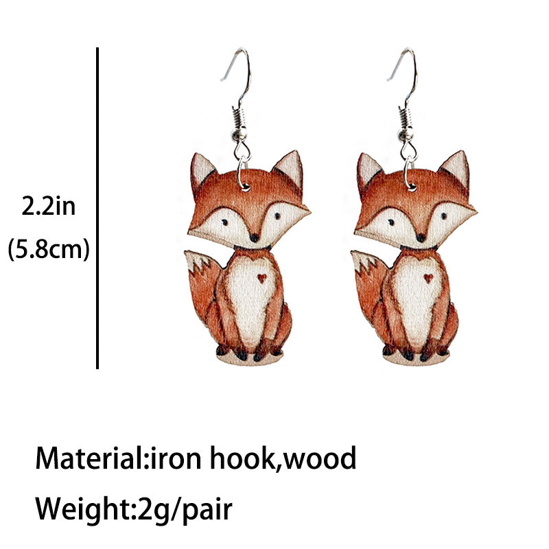 Fun Raccoon Sloth Fox Mori Style Rings