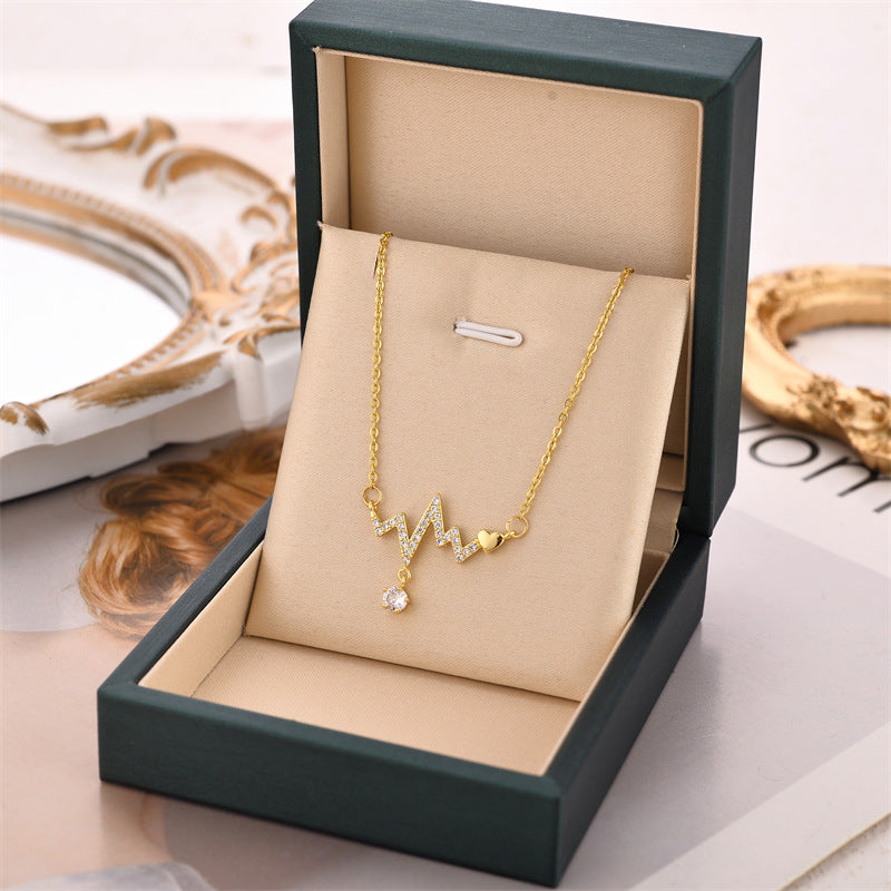 Accessories Fashion Personalized Simple Clavicle Chain Necklaces