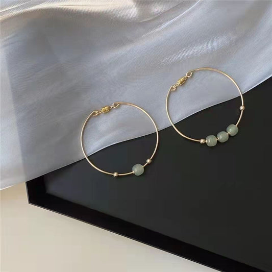 Natural Special Interest Light Luxury Gold French Retro Bracelets