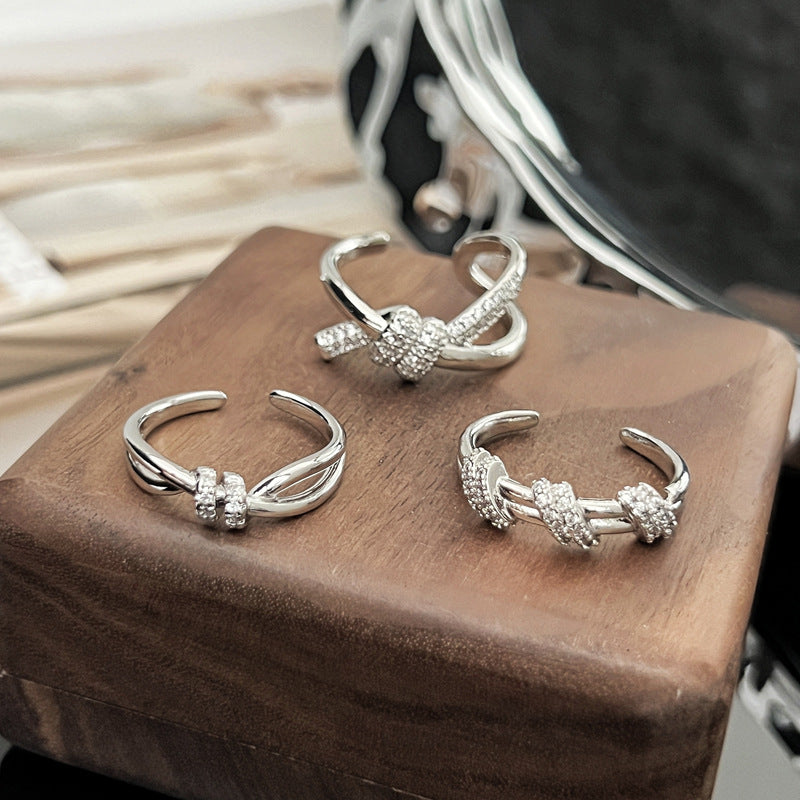 Simple Opening Female Cold Style Fashion Exquisite Rings