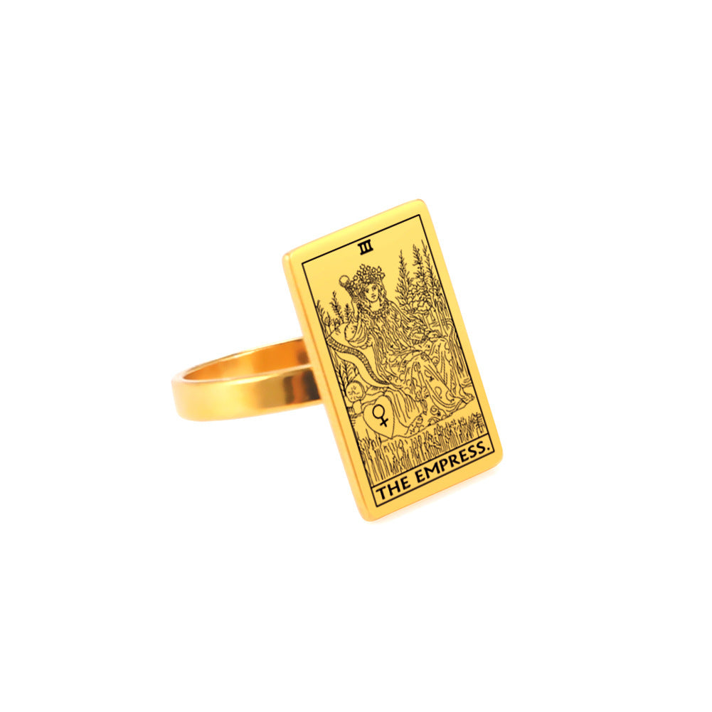 Women's & Men's Stainless Steel Personality Fashion Gift For Rings