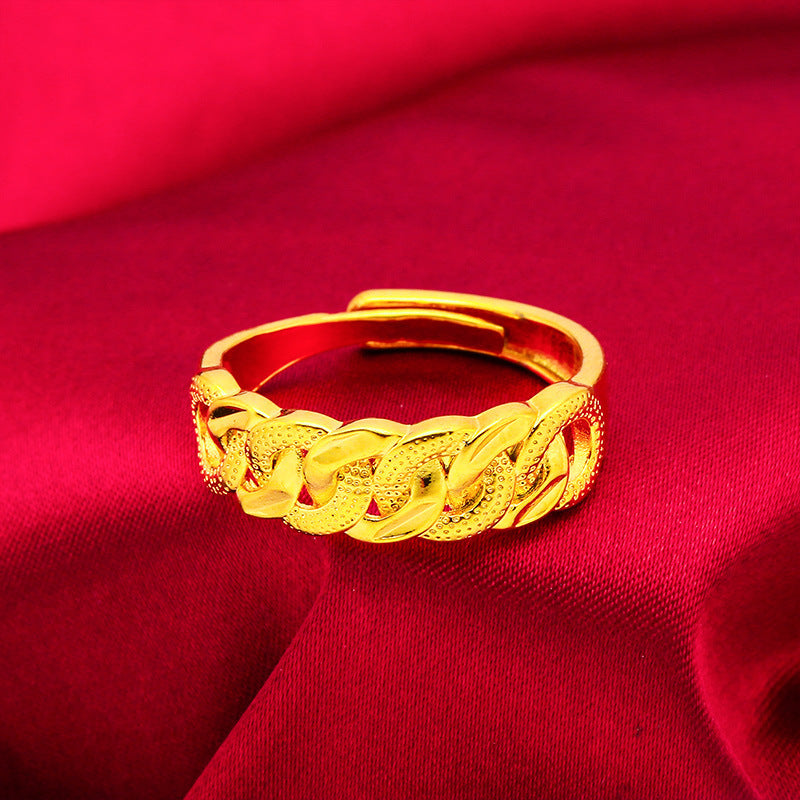 Women's & Men's Vietnam Placer Gold Imitation Plated Horsewhip Bracelets