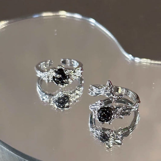 Women's & Men's Dark Style Thorn Design High Sense Rings