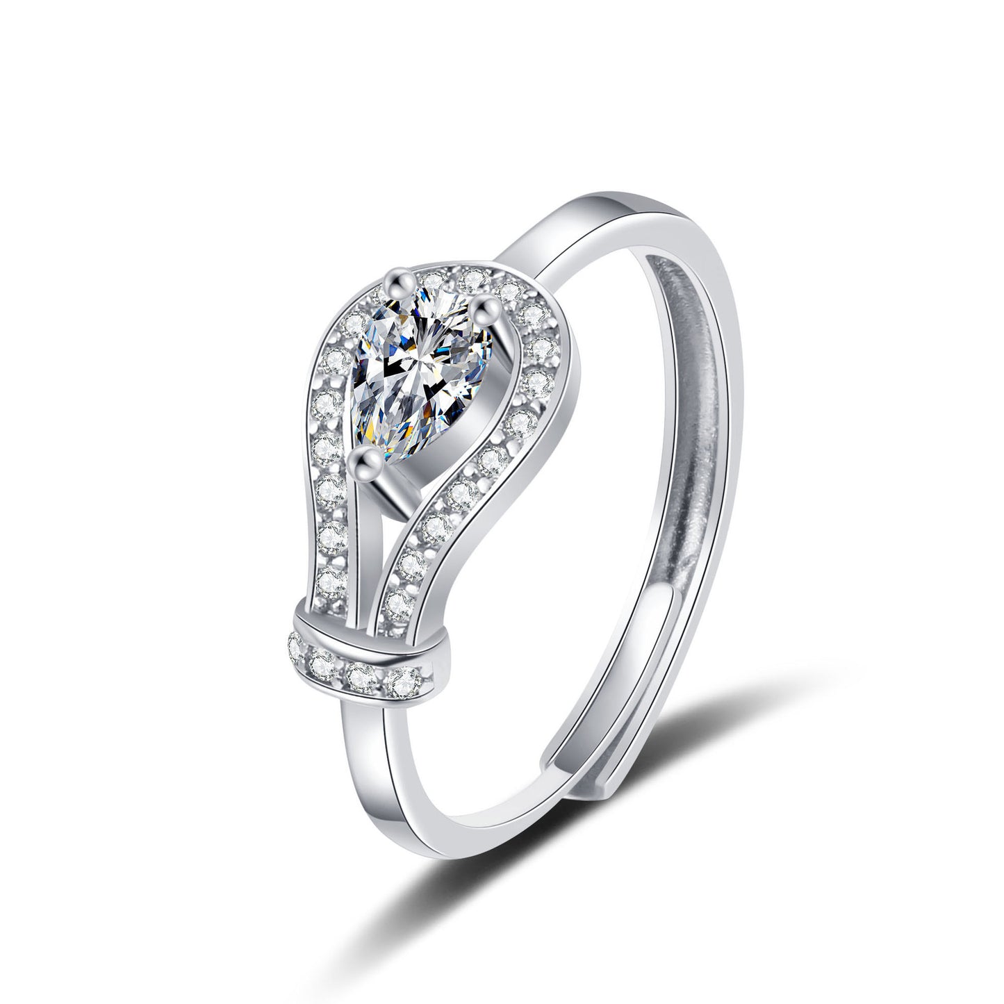 Affordable Luxury Fashion Inlaid Zircon Female Rings