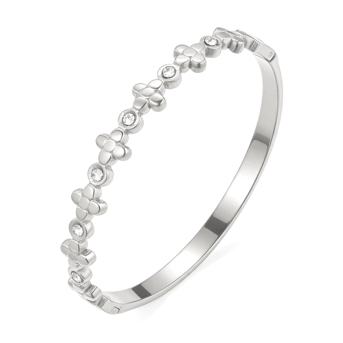 Open Stainless Steel Hydraulic Light Luxury High-grade Exaggerated Design Sense Bracelets