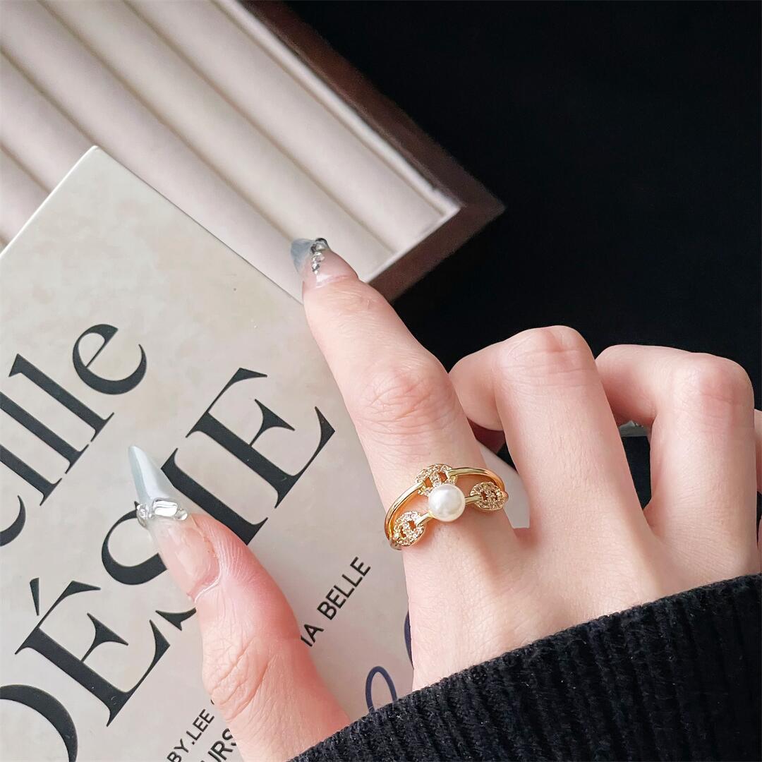 Elegant Personality Fashion Design Open High-grade Rings