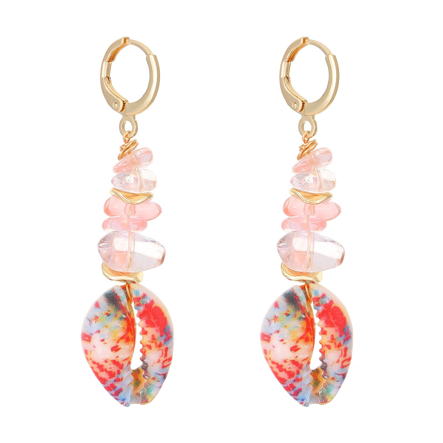 Starfish Spiral Pattern Ear Wind High Sense Ocean Jewelry Set