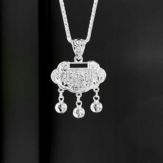 Pure Sier Full Moon Of Good Pendants