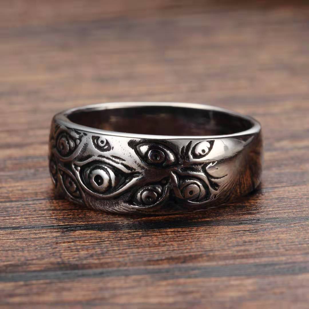 Devil Eye God's Hipster Hip Hop Rings