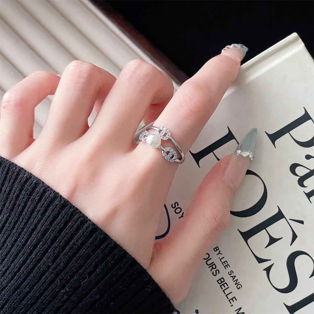 Elegant Personality Fashion Design Open High-grade Rings