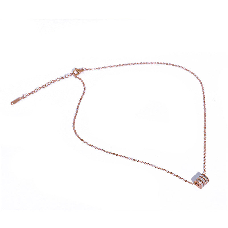 Women's Titanium Steel Clavicle Chain Niche Waist Simple Personality Necklaces