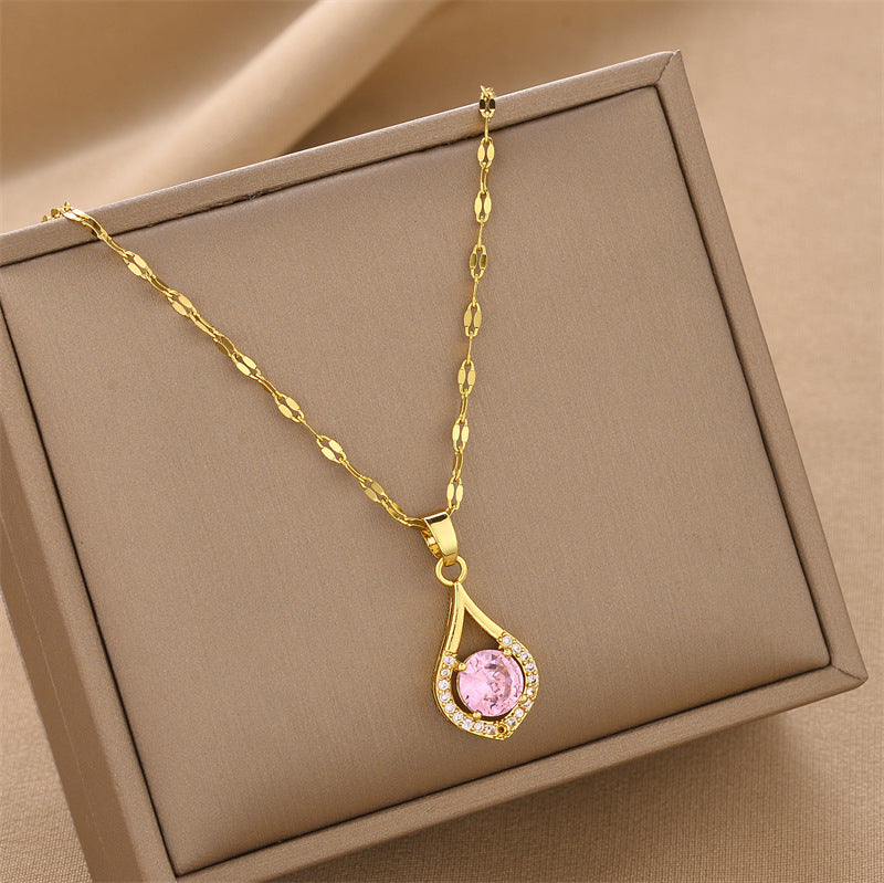 Accessories Fashion Personalized Simple Clavicle Chain Necklaces