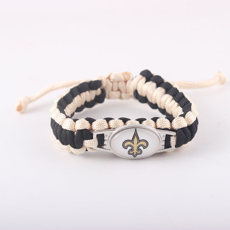 Rugby Team Adjustable Steelers Denim Pirate Bracelets