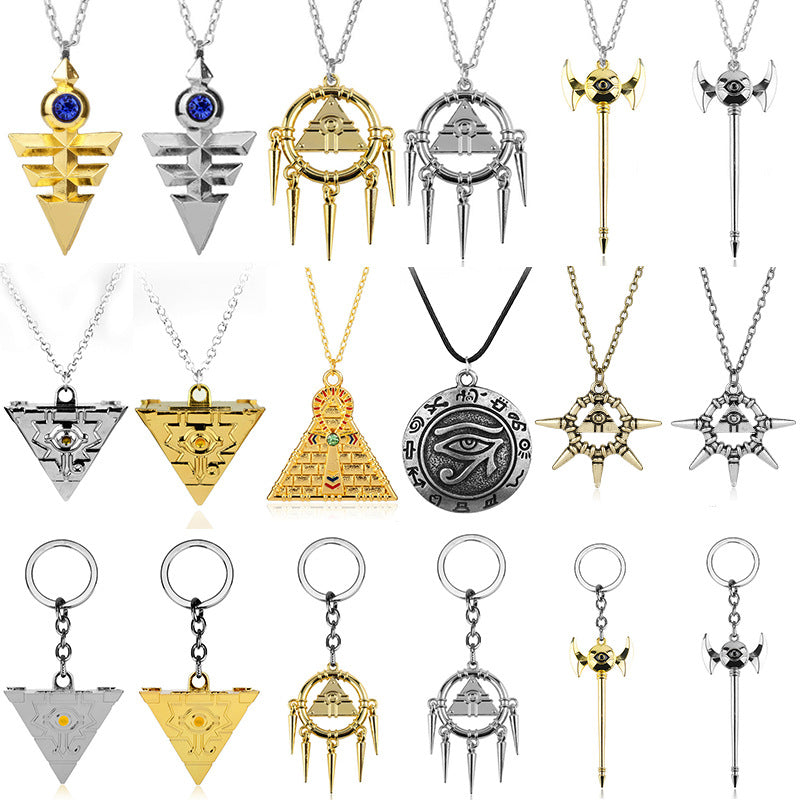 Game King Wisdom Wheel Thousand Building Blocks Pyramid Necklaces