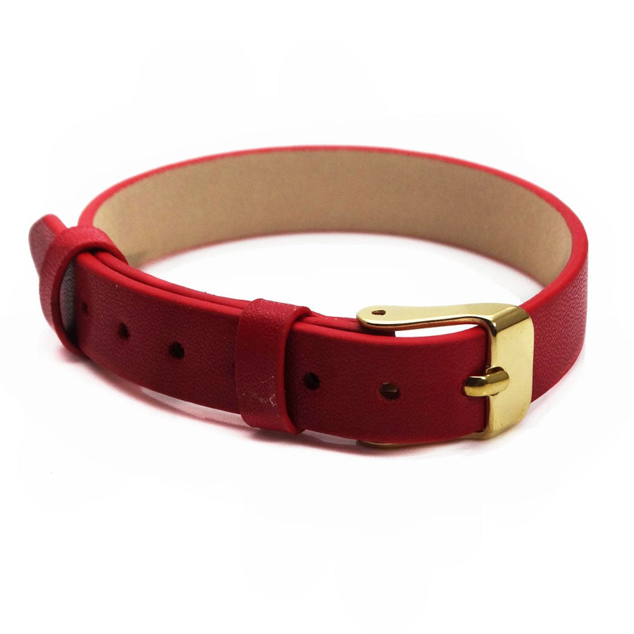 Women's & Men's Width Strap Red Rope Fashion Simple Belts