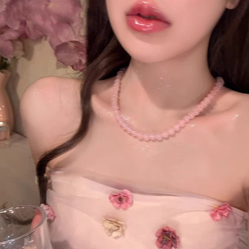 Women's Light Luxury High-grade Design Accessories Clavicle Necklaces