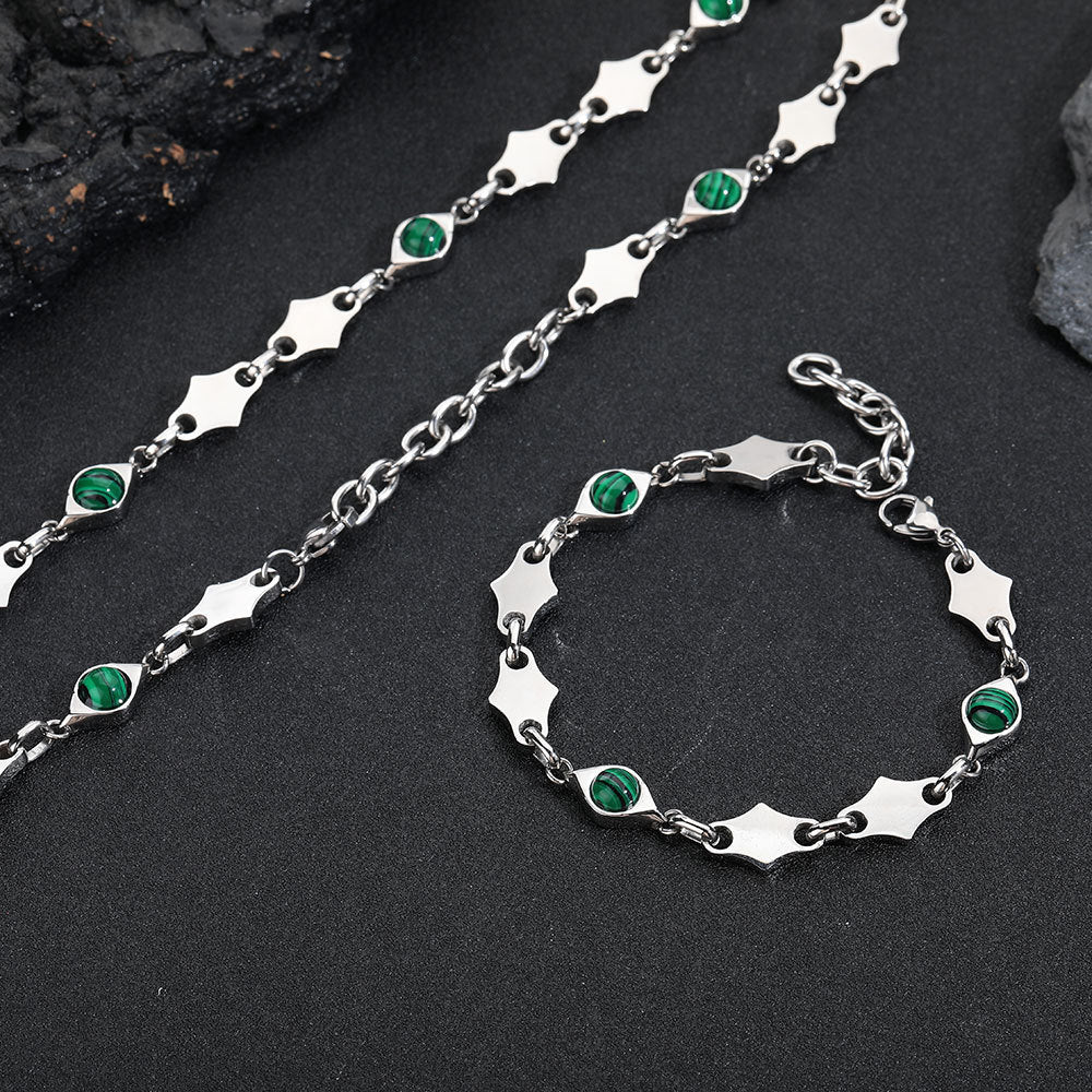 Women's & Men's Diamond Stitching Obsidian Do Not Fade Ornament Bracelets