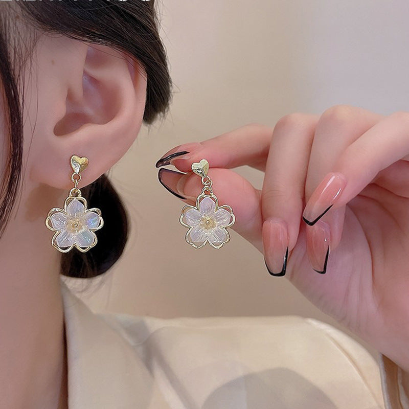 Women's Needle Korean Simple Niche Temperament Personalized Earrings