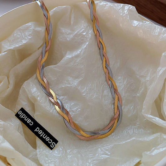 Woven Classic Simple Affordable Luxury Fashion Necklaces