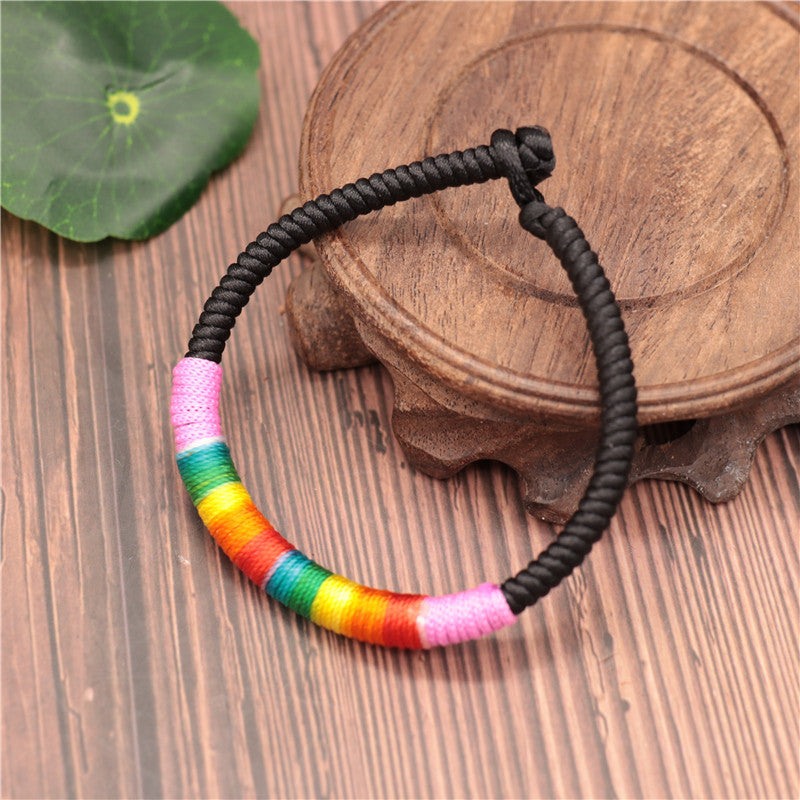 Adult Hand-woven Small Tiger Sachet Ethnic Bracelets