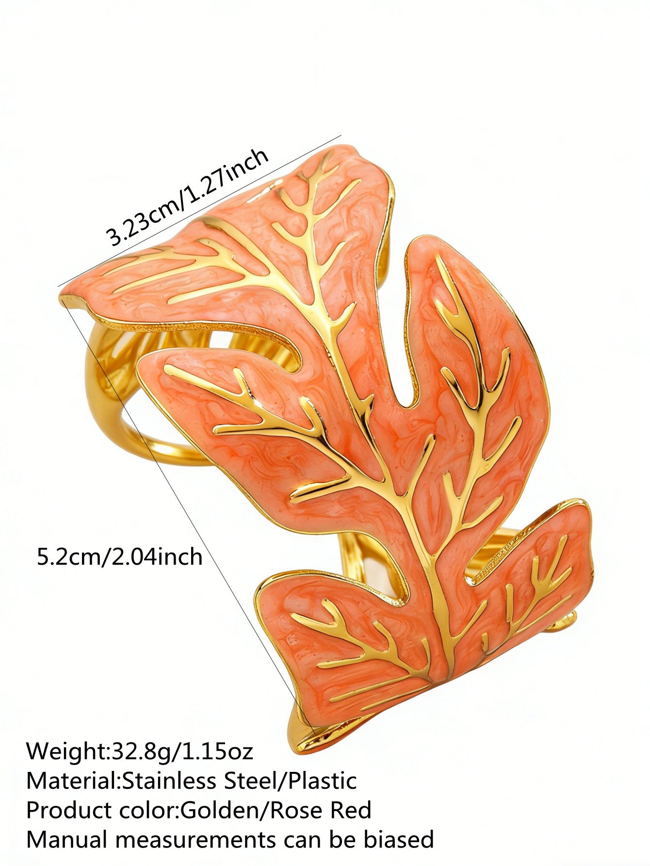 Steel Oil Dripping Cherry Special Interest Light Luxury Flowers Openings Bracelet