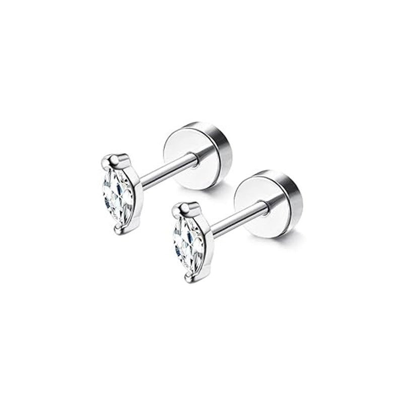 Plating Ear Clip Love Five-pointed Star Rings