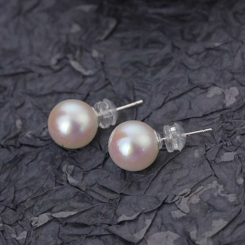 Pearl Perfect Circle Strong Light Female Earrings