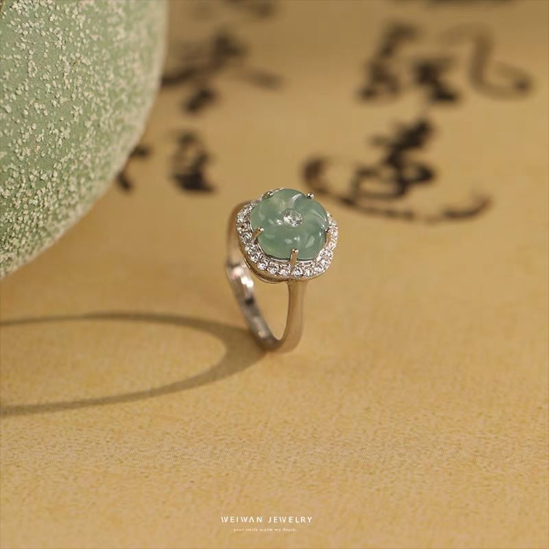 Style Gourd Jade Female Niche High-grade Light Luxury Ring