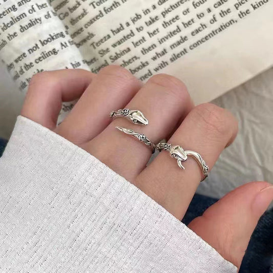 Minority Fashion Personality Rose Index Finger Rings