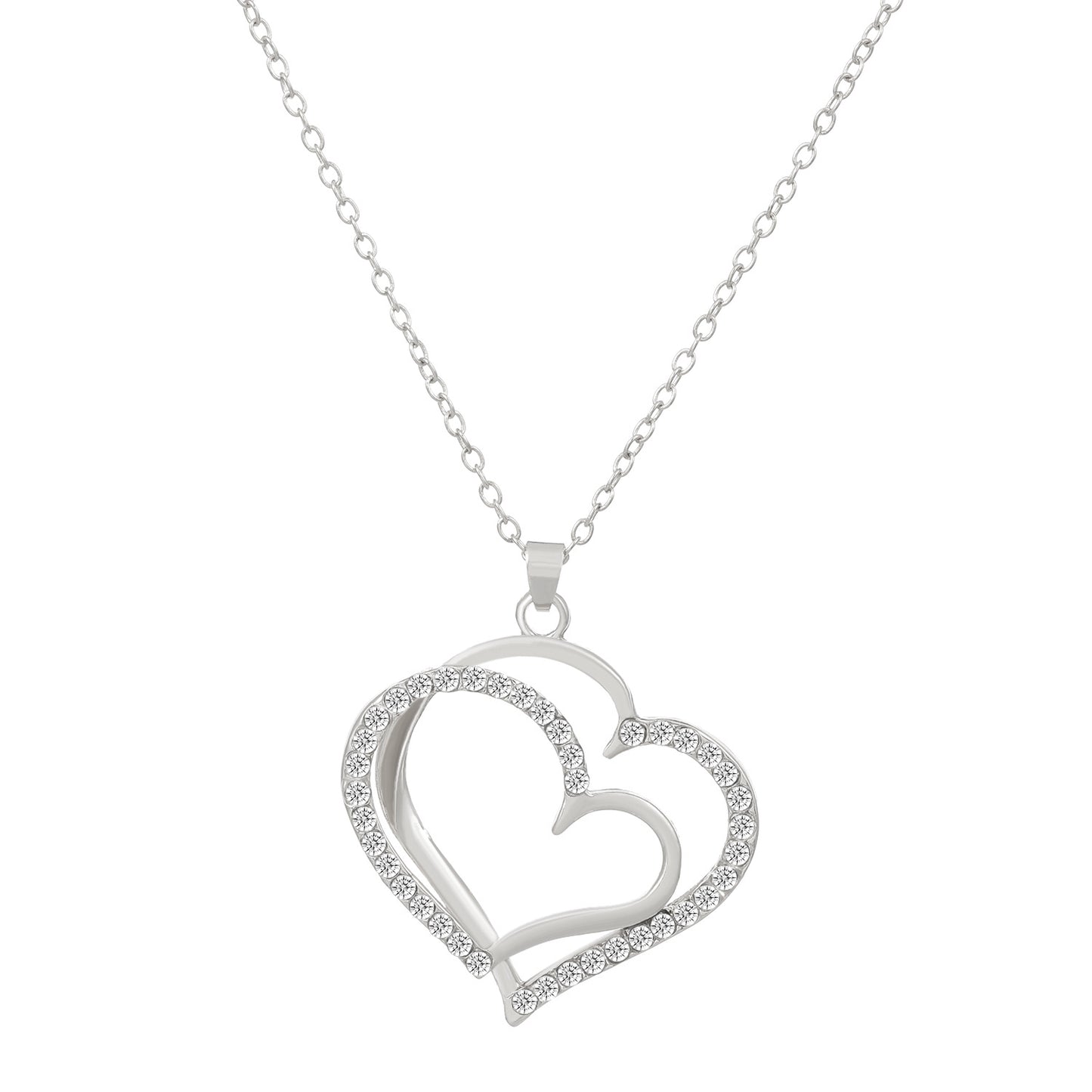 Women's Fashion Personalized Alloy Diamond Studded Hollow Jewelry Set