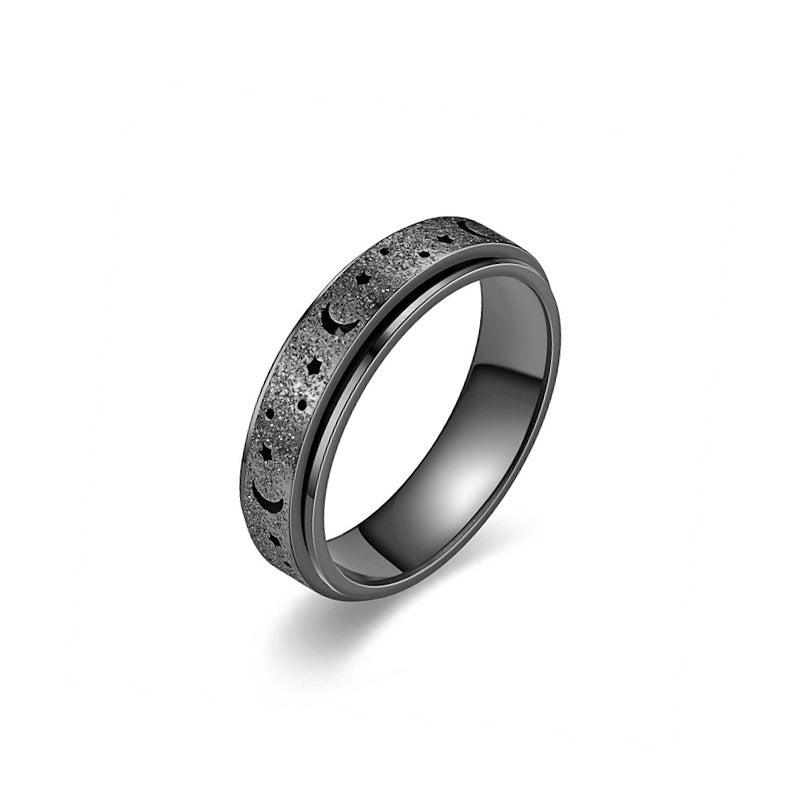 Turn To Hollow Rotating Decompression Popular Ring