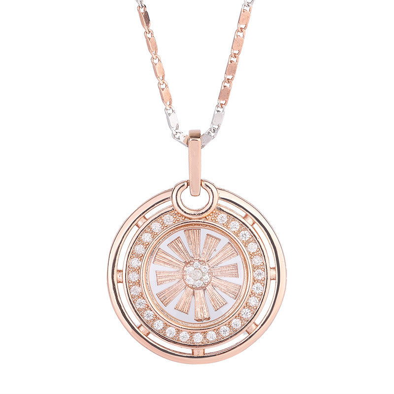 Temple Holiday Gift Rose Plated Gold Pendants