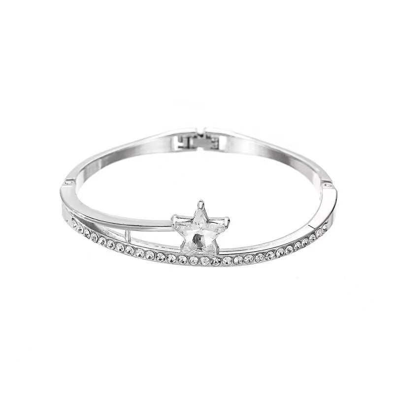 Fashion Bangle Stylish Simple Versatile Watch Bracelets