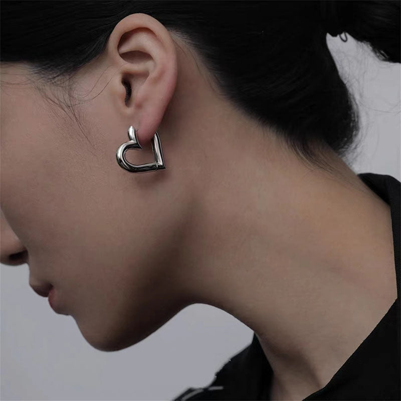 Women's Korean Style Niche Glossy Lovely Ear Earrings