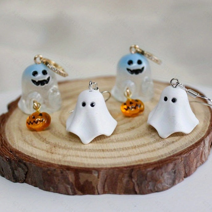 Classic Cute Ghost Cartoon Carnival Party Earrings