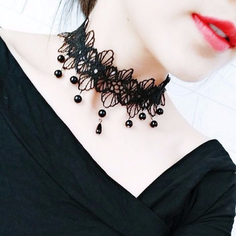 Women's Lace For Simple Short Popular Neck Accessories Necklaces