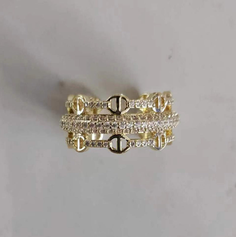 Women's Personalized Cold Style Index Finger Affordable Luxury High-grade Minority Rings