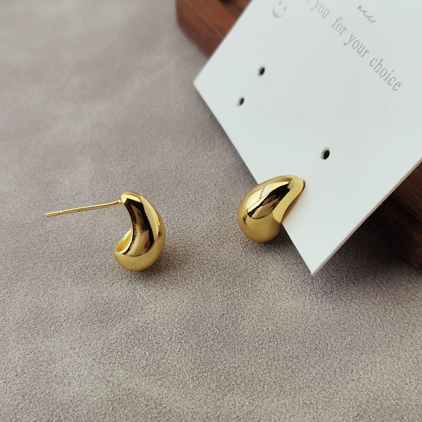 Generous High-grade Minority Simple Sier Needle Earrings