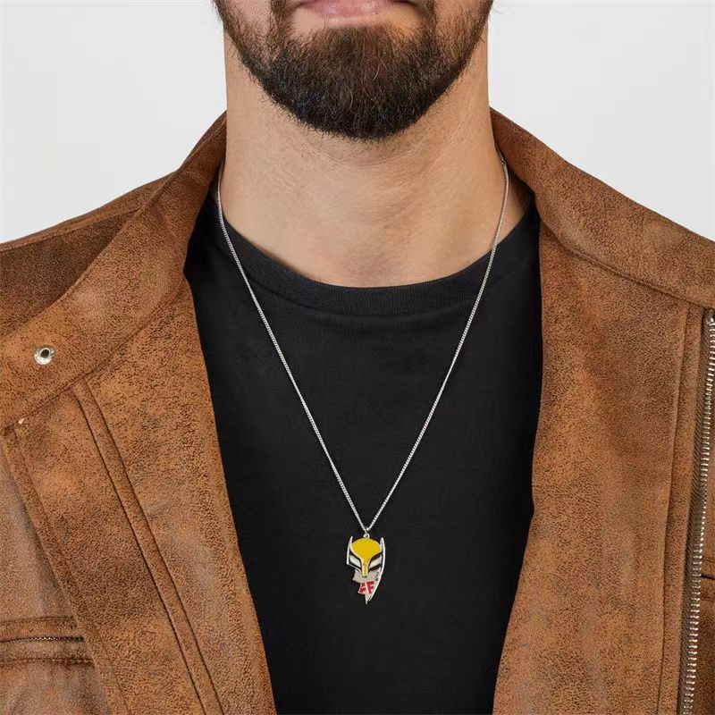 Slouchy Comfortable The Woerine Superhero Derivative Necklaces