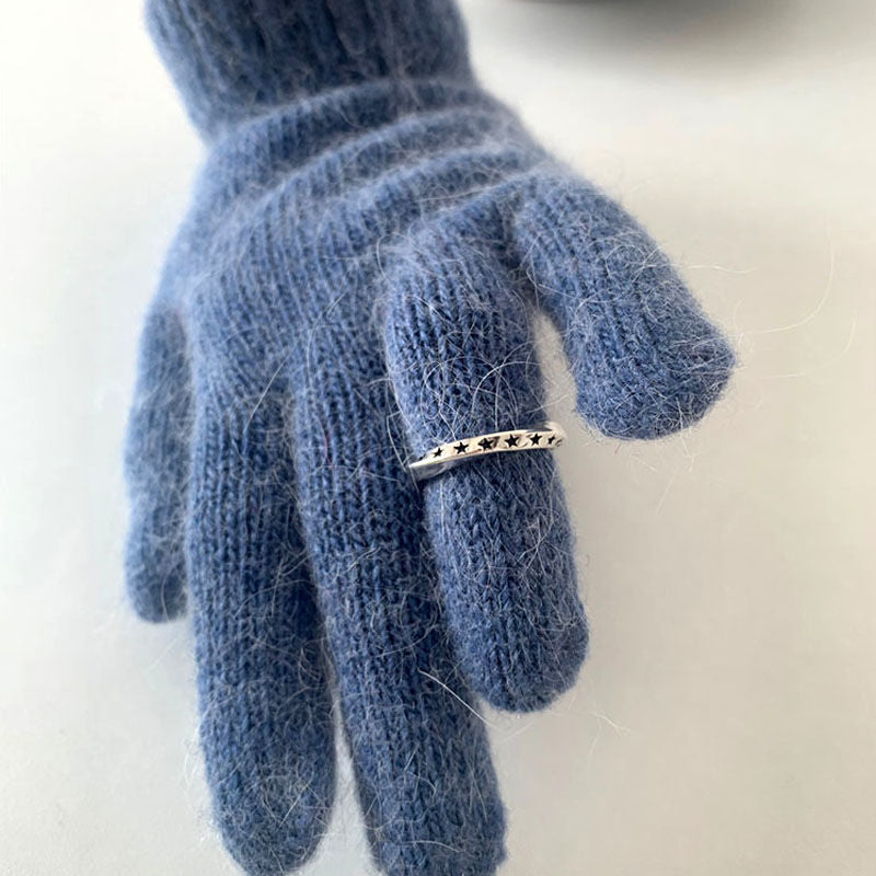 Retro Advanced Distressed Index Finger Open Daily Adjustable Niche Ring