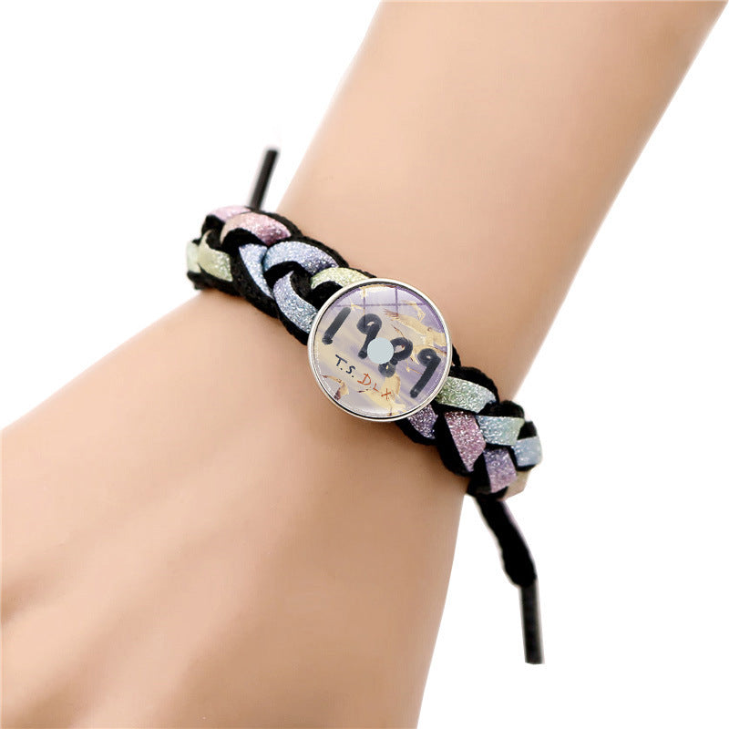 Taylor Swift Woven Mildew Pop Music Bracelets