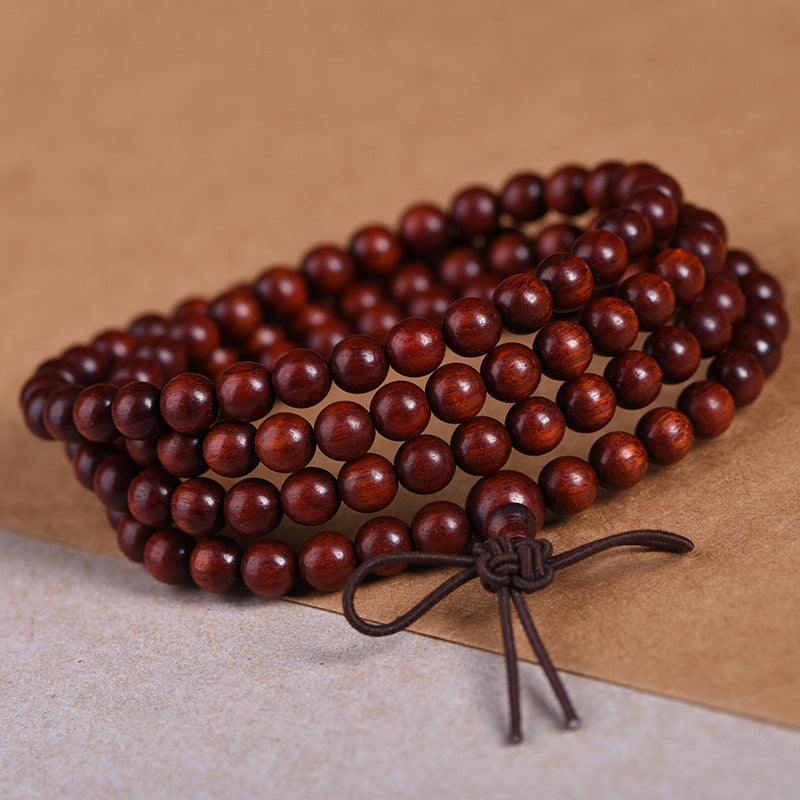 Rosary Red Sandalwood Old Materials High Density Bracelets