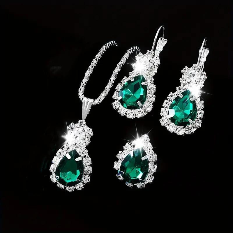 Jewelry Set Fashion Bridal Decoration Color Necklaces