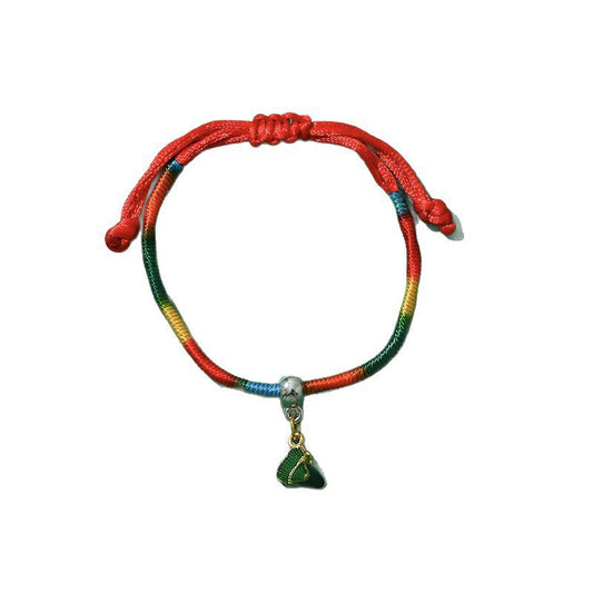 Children's Colorful Rope Line Hand Woven National Style Adult Bracelet