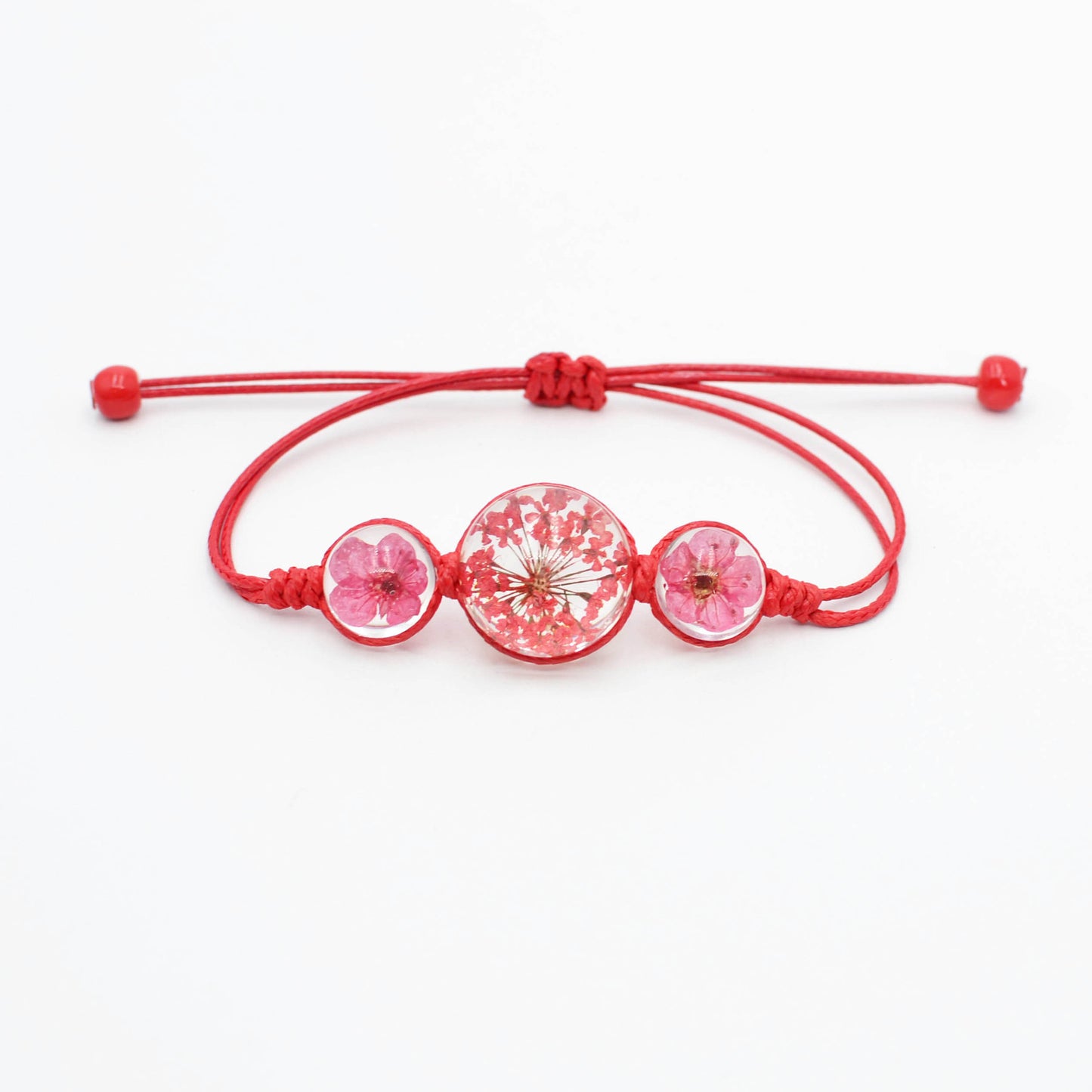 Cherry Blossom Red Rope Hand Weaving Bracelets