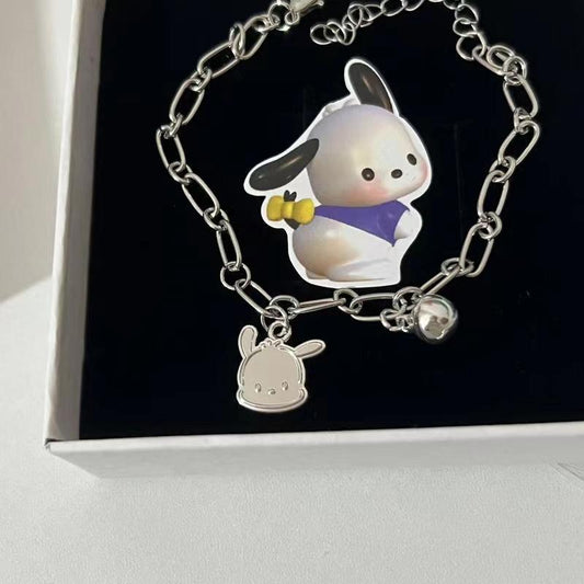 Pacha Dog Bell Female Girlfriends Sweet Cute Necklaces