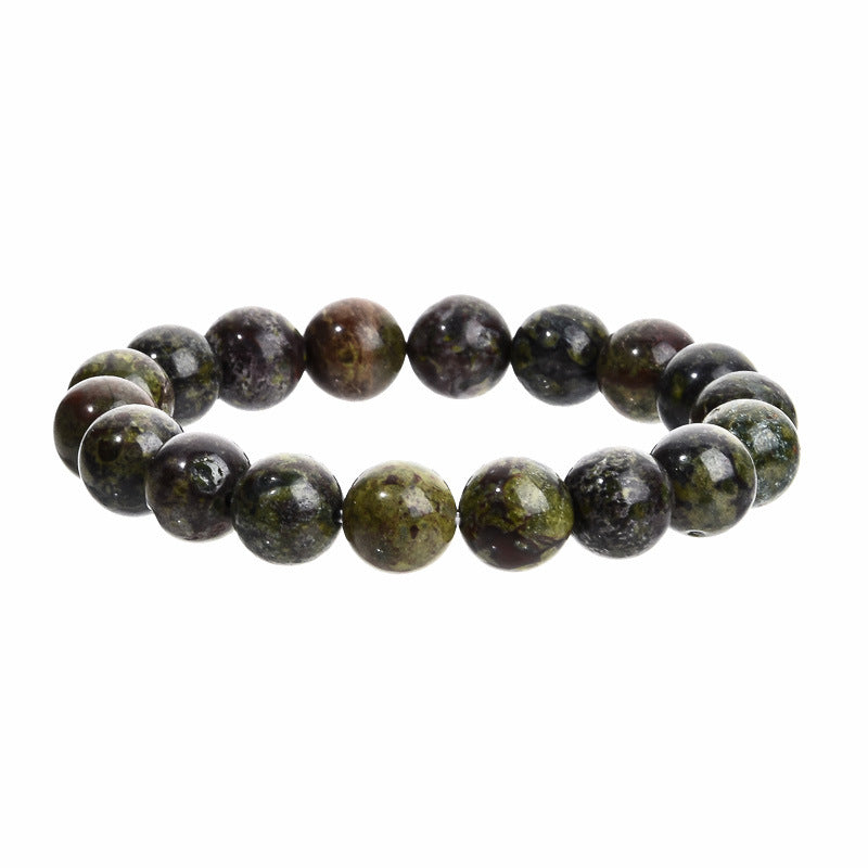 Indian Agate Mahogany Texture Beaded Color Bracelets