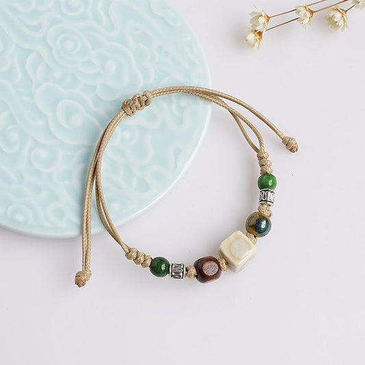 Chinese Style Woven Beads Girlfriends Mori Bracelets