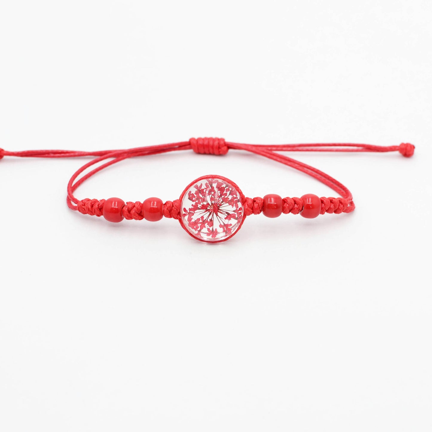 Cherry Blossom Red Rope Hand Weaving Bracelets